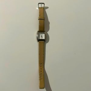 FURLA women’s watch with original leather strap - NEEDS BATTERY